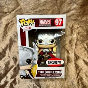 Funko Pop! Marvel Thor Secret Wars #97 Marvel Collector's Corps exclusive